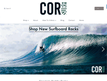 Tablet Screenshot of corsurf.com
